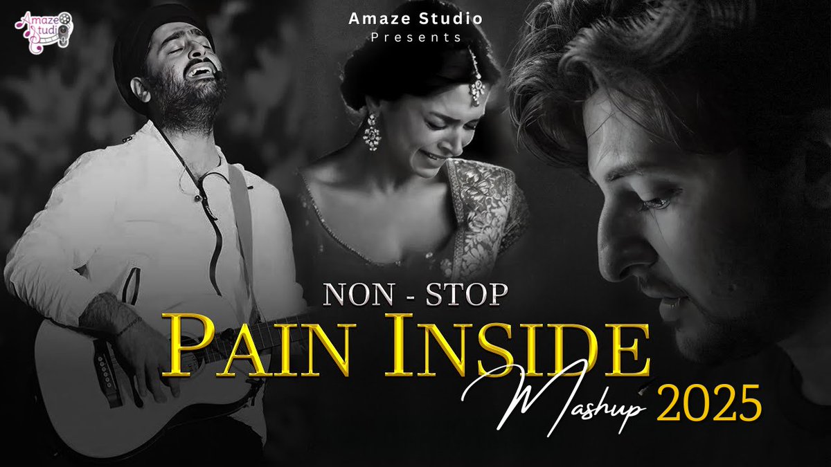 AmazeStudio1's tweet photo. This Bollywood Song Will Make You Cry | Incomplete Love Mashup 2025 | Sad Songs Mashup 2025 | #sad 

https://t.co/ov3R9Ae0wv https://t.co/mZ9EWWtFGW