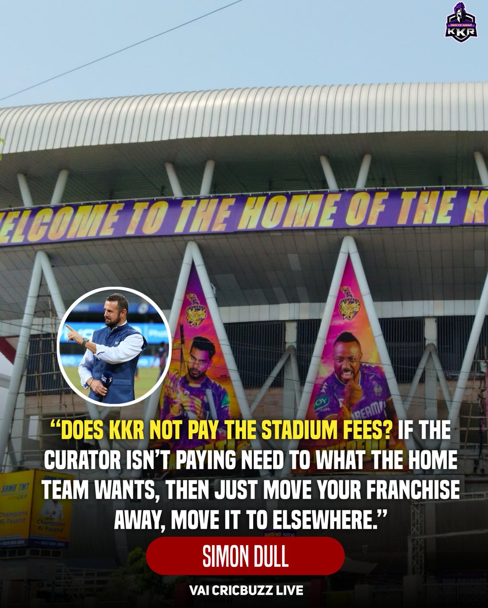 rosekaroQ's tweet photo. To every KKR fan,
It's time to raise your voice! Tweet #ShameOnCAB  
KKR DESERVES HOME ADVANTAGE AT EDEN GARDENS Either get Sujan Mukherjee out or convince him to prepare a KKR-friendly pitch. This injustice needs to end!  
#ShameOnCAB #KKR #EdenGardens #JusticeForKKR https://t.co/Oj4vsF4vMh