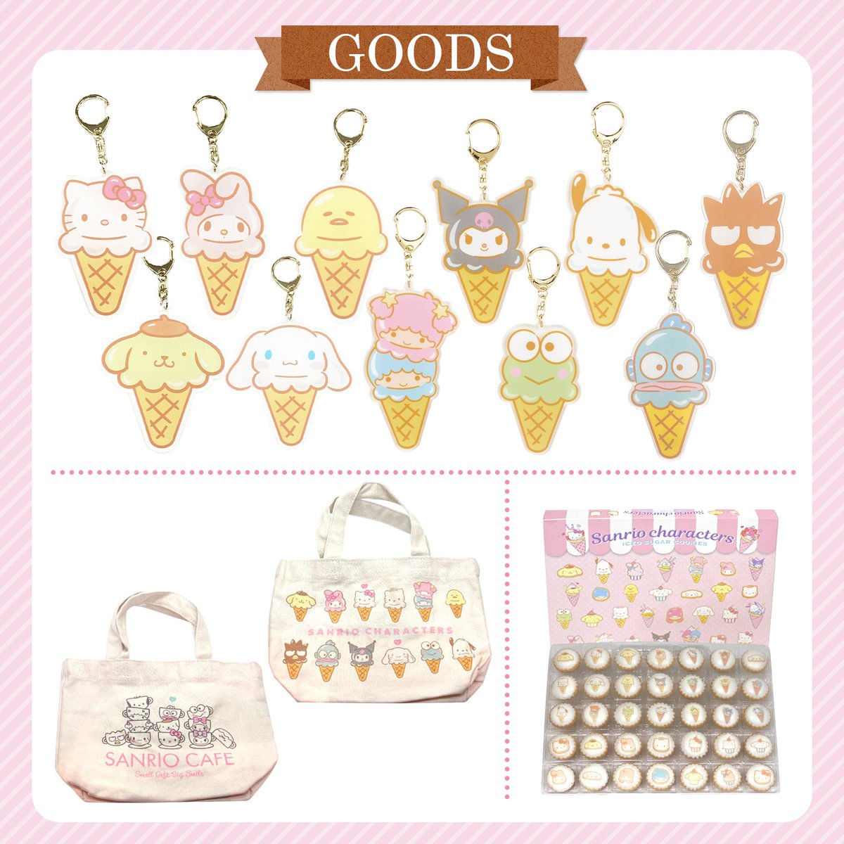 くりえいと宗像よりお知らせです📣

サンリオカフェワゴンが桜まつりにも登場🎀

今回もかわいいキャラクターたちのクレープを
ご用意してお待ちしております！

在庫に限りがありますので無くなり次第営業終了となります。
大変多くのお客様にお並びいただくことが想定されます。
予めご了承ください