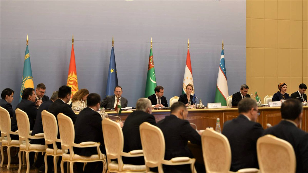kajakallas's tweet photo. Thank you Turkmenistan for hosting us in your beautiful capital for the Central Asia–EU Ministerial.

We had an insightful exchange covering many topics in preparation of the first EU-Central Asia Summit next week

We are opening a new chapter in EU cooperation with Central Asia. https://t.co/mnmQZmN16T