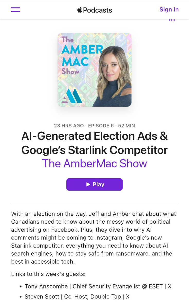 Amber Mac tweet media