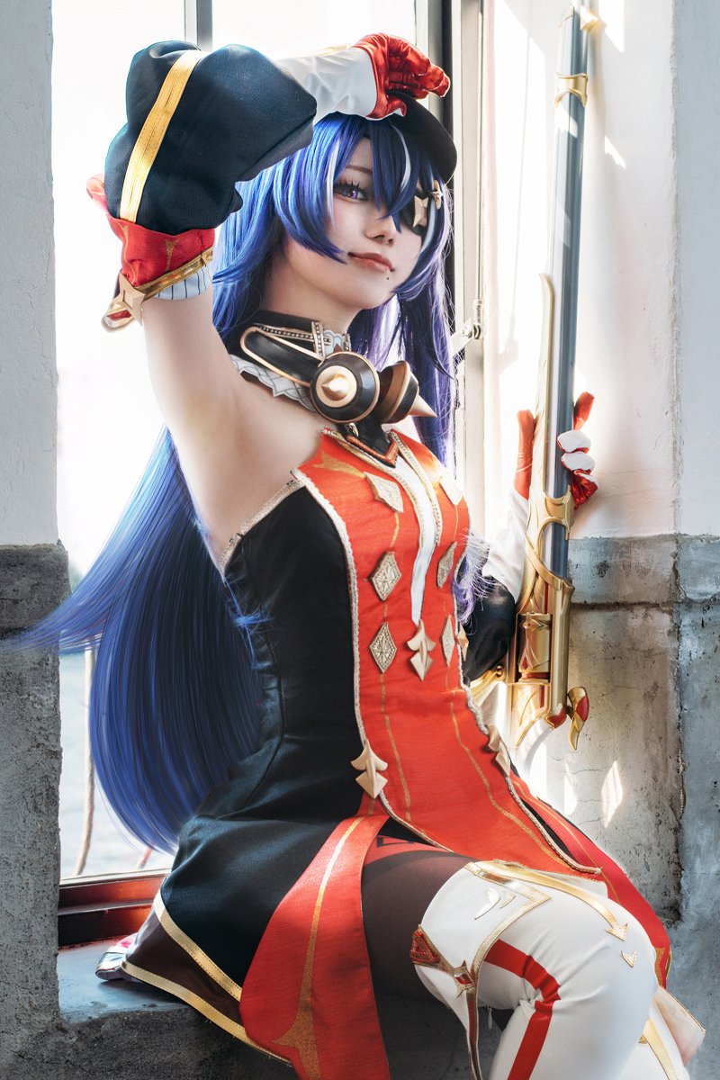taroru_3's tweet image. コスプレ￤cosplay
原神￤シュヴルーズ

.
　　フォンテーヌ特巡隊

#GenshinImpact #GenshinImpactcosplay #Chevreuse