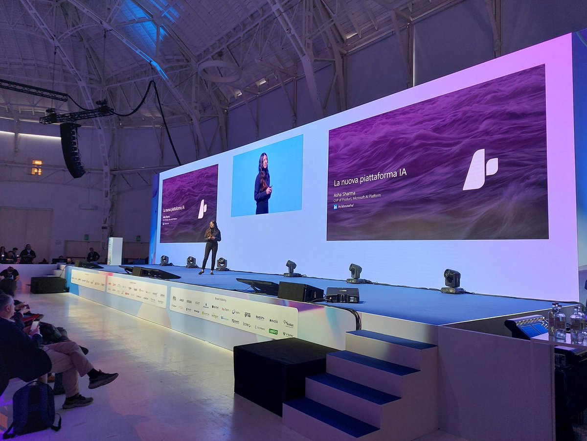 Team CodicePlastico (@codiceplastico) on Twitter photo 🤖 Microsoft AI Tour 2025 – Milano!
Ieri Jacek e <a href="/BossiniGianni/">Gianni Bossini</a> hanno partecipato al #MicrosoftAITour2025, un evento che ha offerto una panoramica concreta e stimolante sul ruolo sempre più centrale dell’#AI generativa e degli #AIagents nello sviluppo software.
#techconf #agile 🤖 Microsoft AI Tour 2025 – Milano!
Ieri Jacek e <a href="/BossiniGianni/">Gianni Bossini</a> hanno partecipato al #MicrosoftAITour2025, un evento che ha offerto una panoramica concreta e stimolante sul ruolo sempre più centrale dell’#AI generativa e degli #AIagents nello sviluppo software.
#techconf #agile