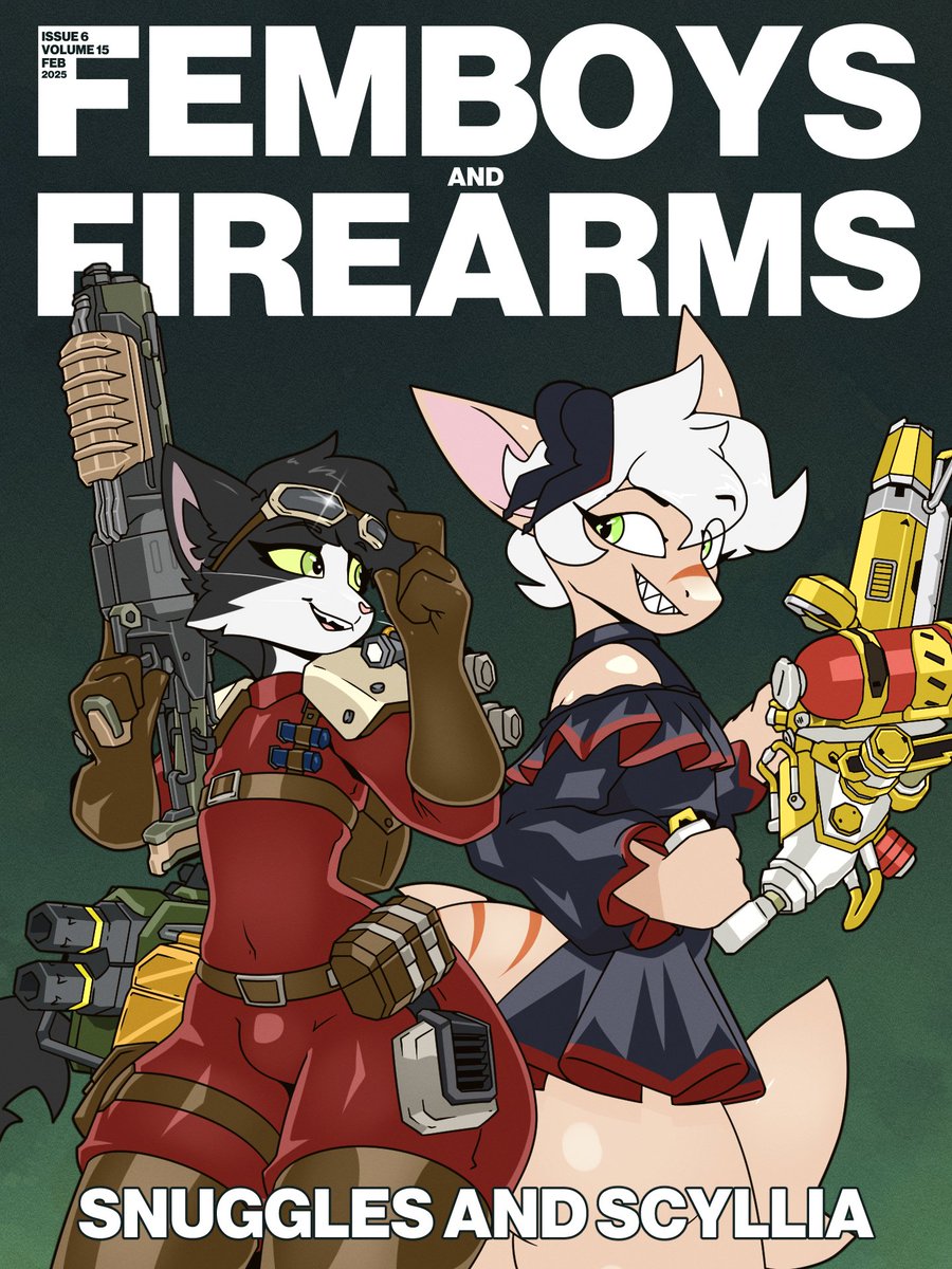 MarcusGrayArts's tweet photo. Femboys and Firearms: Warthog Auto-10 and CRISPR Flamethrower ft Snuggles and Scyllia https://t.co/MF2ot2fCAp