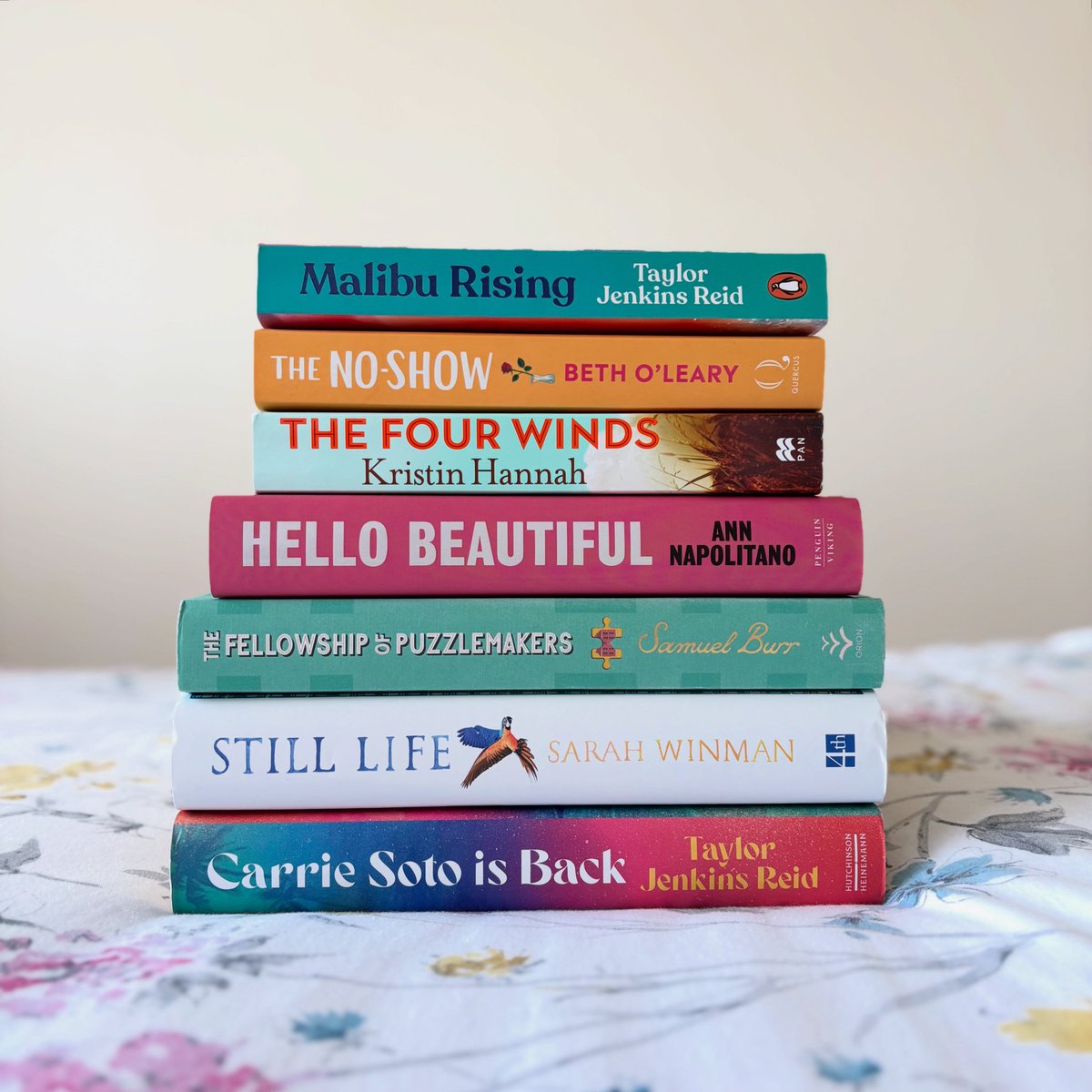 Spring reads 💐🌼🌸

What are you reading at the moment? 

#booktwt #BookTwitter