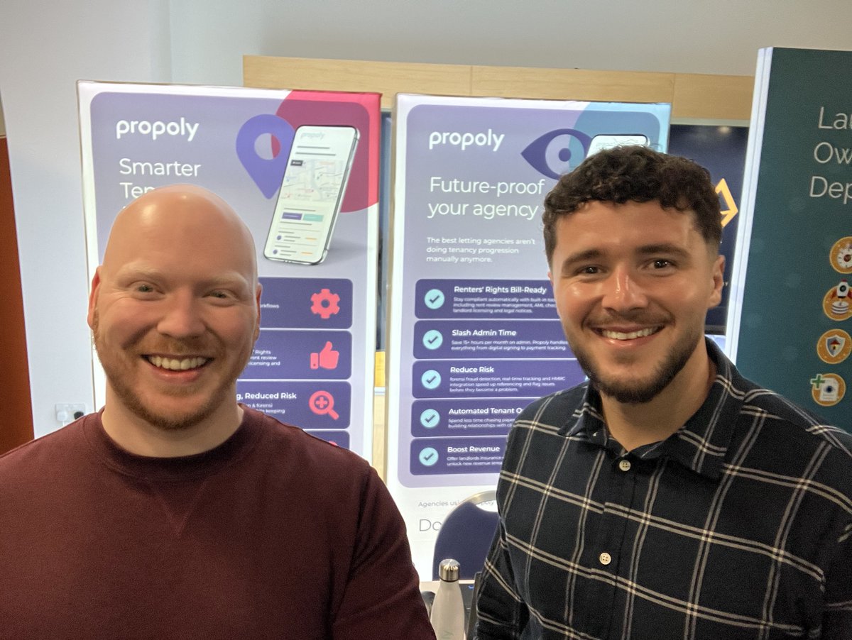 Propoly (@propoly2) on Twitter photo 📍 Live from Edinburgh!
We’re at <a href="/PropertymarkUK/">Propertymark</a> Scotland today! ☀️👋
Come find Dale & Romario—they’re ready to show you how to save time, reduce admin & stay fully compliant & Renters' Rights Bill ready 🫡
#propertymarkconference #lettingagents #scotlandagents #edinburgh 📍 Live from Edinburgh!
We’re at <a href="/PropertymarkUK/">Propertymark</a> Scotland today! ☀️👋
Come find Dale & Romario—they’re ready to show you how to save time, reduce admin & stay fully compliant & Renters' Rights Bill ready 🫡
#propertymarkconference #lettingagents #scotlandagents #edinburgh