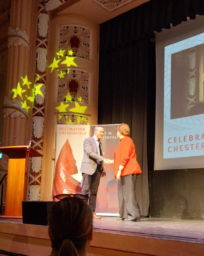 “What I can promise you is that I will work hard for Chesterfield and its Champions and represent the place and the people in the best way I can.”

Andy Byrne – new Chair of Destination Chesterfield &amp; Property Development Director of the Devonshire Property Group. 

#Celebrate25