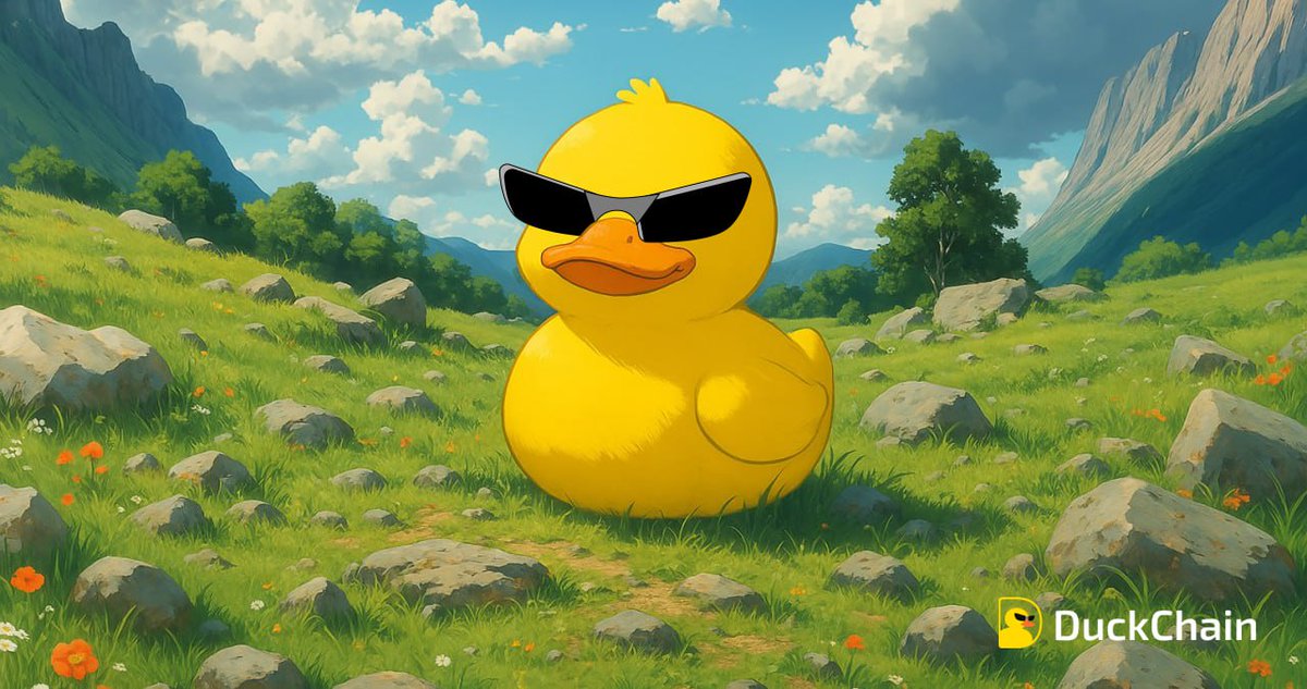 GM!

Now you can see $DUCK in stunning #Ghibli style—brought to life by AI. 🦆🎨