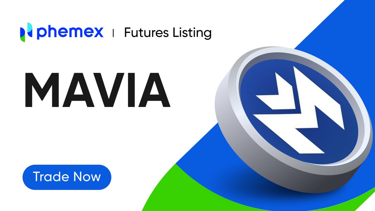 Phemex (@phemex_official) on Twitter photo 📢 MAVIA is now live on #PhemexFutures! <a href="/MaviaGame/">Heroes of Mavia</a>
💰 Trade Now: phemex.com/trade/MAVIAUSDT
📖 Learn More: phemex.com/announcements/…
#PhemexListing #FuturesListing $MAVIA 📢 MAVIA is now live on #PhemexFutures! <a href="/MaviaGame/">Heroes of Mavia</a>
💰 Trade Now: phemex.com/trade/MAVIAUSDT
📖 Learn More: phemex.com/announcements/…
#PhemexListing #FuturesListing $MAVIA