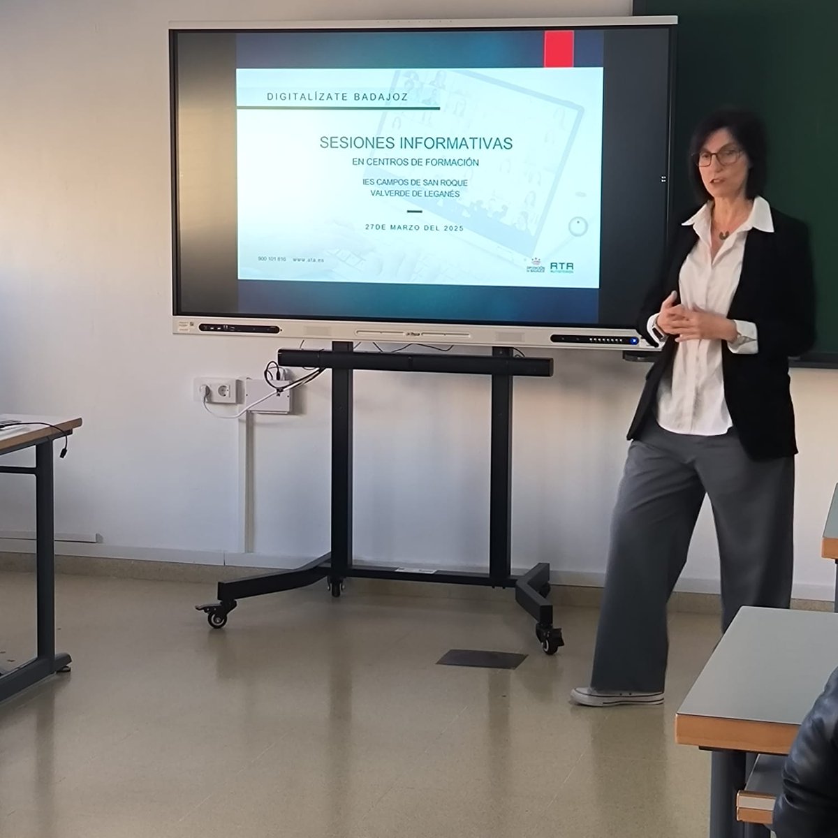 ¡Hoy estamos en Valverde de Leganés! 
Seguimos recorriendo la región con nuestro proyecto #DigitalízateBadajoz, de ATA Extremadura y <a href="/DipdeBadajoz/">Diputación de Badajoz</a>. 

¿Quieres digitalizar tu negocio? 🚀💻 ¡Nosotros te ayudamos! 

🌐Visita nuestra web: ↪️ata.es/proyectos/digi… o llámanos al: 900