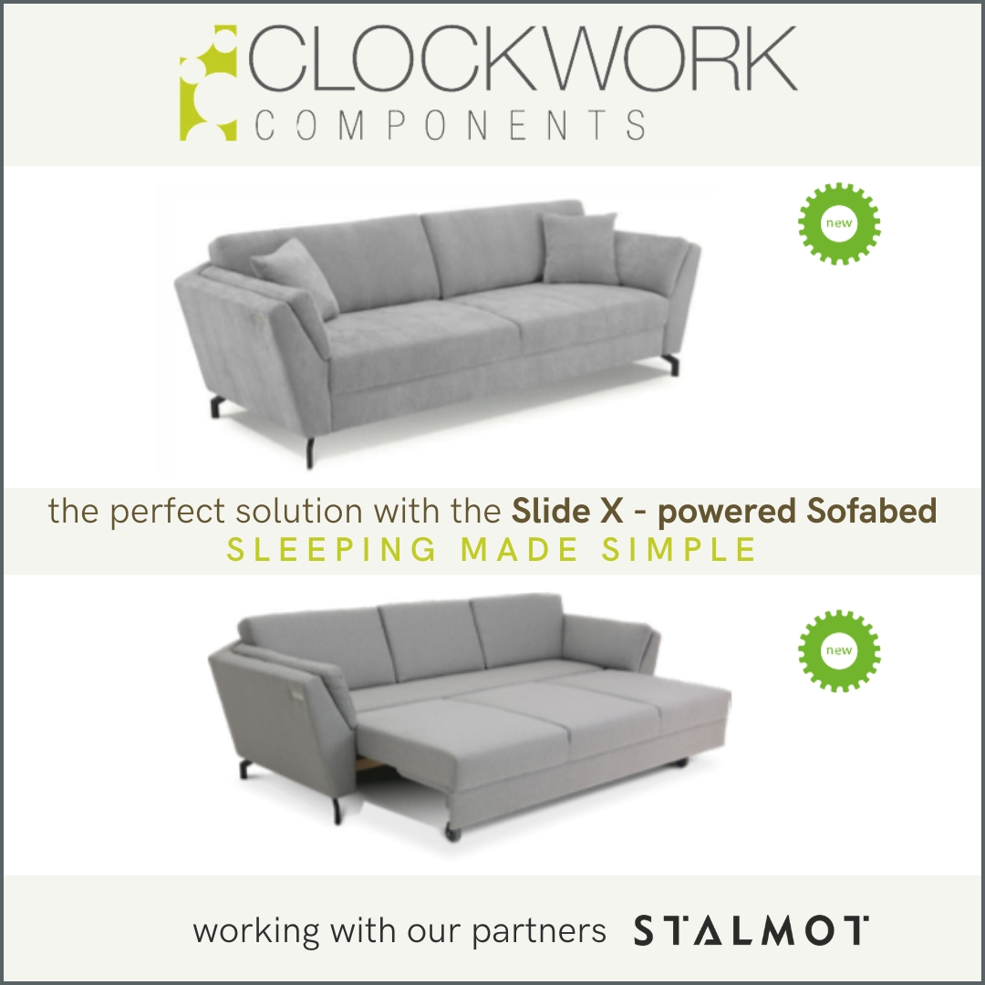 CWC_Ltd's tweet image. The Slide X is a contemporary motorised sofa bed and chaise mechanism, conveniently operated using in-arm buttons on both sides of the sofa. It offers a perfect solution for sleeping . Designed for comfort, the mechanism is compatible with both high-leg and low-leg sofa designs.