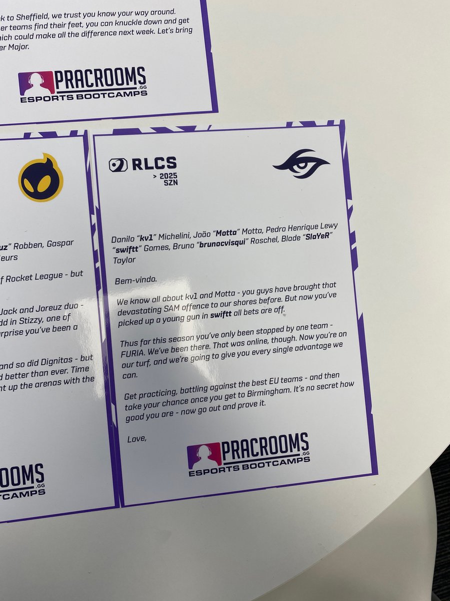 Tom (@tom_tom94) on Twitter photo Recent project for <a href="/pracrooms/">Pracrooms.gg</a>: <a href="/RLEsports/">Rocket League Esports</a> RLCS welcome letters โ๏ธ
With apologies to <a href="/aizyesque/">elliott griffiths</a> <a href="/ESLCS/">ESL Counter-Strike</a> et al๐
also s/o <a href="/Burnclub18/">Liam</a> for making them โจ pretty โจ Recent project for <a href="/pracrooms/">Pracrooms.gg</a>: <a href="/RLEsports/">Rocket League Esports</a> RLCS welcome letters โ๏ธ
With apologies to <a href="/aizyesque/">elliott griffiths</a> <a href="/ESLCS/">ESL Counter-Strike</a> et al๐
also s/o <a href="/Burnclub18/">Liam</a> for making them โจ pretty โจ