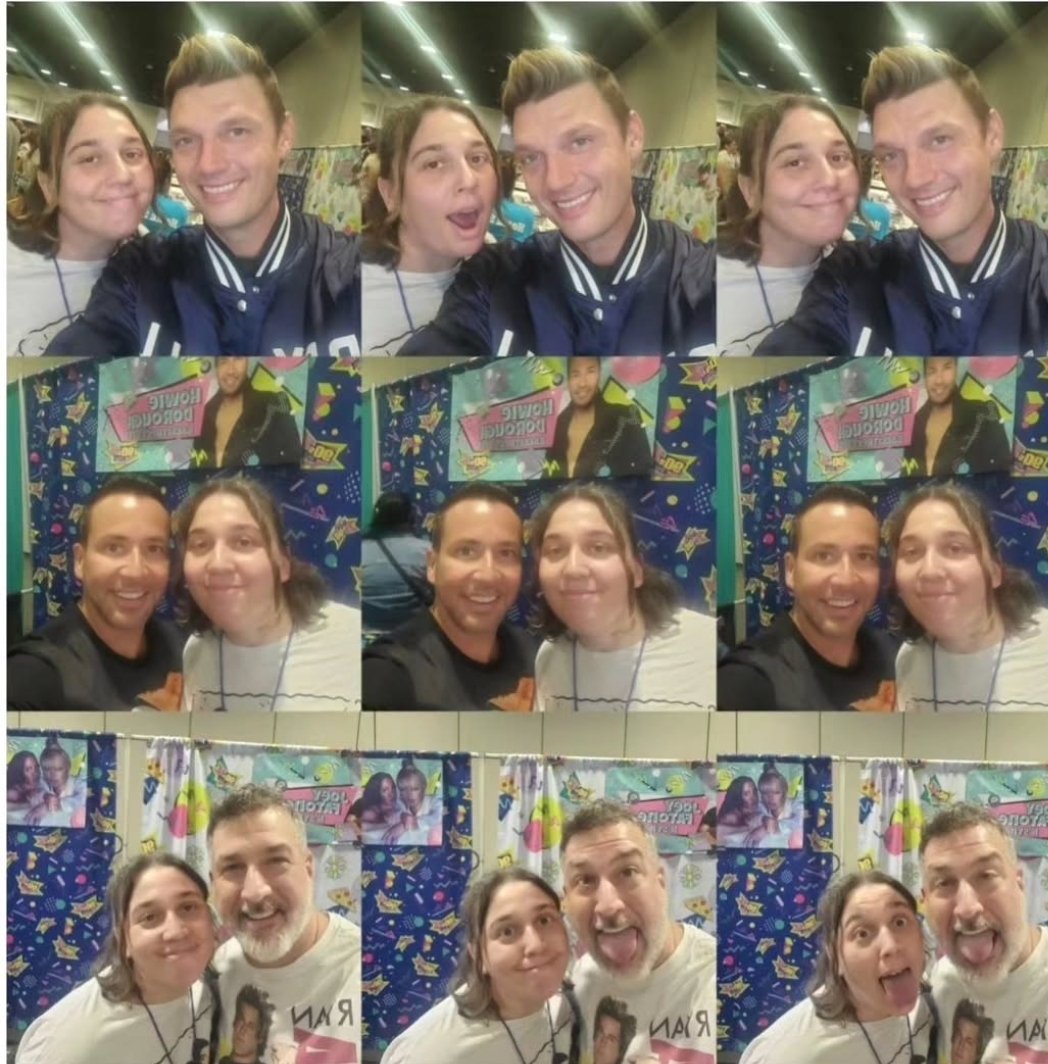 sofdlovesbsb's tweet photo. Since this weekend is 90s Con in CT. I'm taking it back to 90s Con in Tampa, Florida, in September 2023 and 90s Con in CT in March 2023. Hope everyone going this weekend has a great time. #90sCon #90sConTampa #90sConCT https://t.co/gSu582DrLE