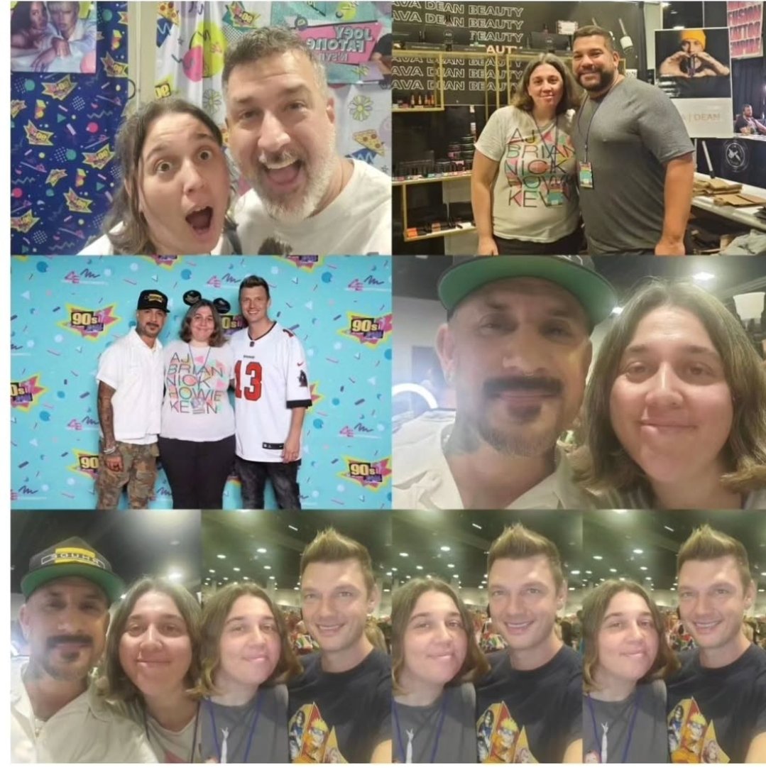 sofdlovesbsb's tweet photo. Since this weekend is 90s Con in CT. I'm taking it back to 90s Con in Tampa, Florida, in September 2023 and 90s Con in CT in March 2023. Hope everyone going this weekend has a great time. #90sCon #90sConTampa #90sConCT https://t.co/gSu582DrLE