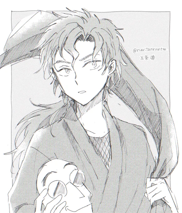 #nin_draw
ごじょうさん!このシーンが大好きです! 