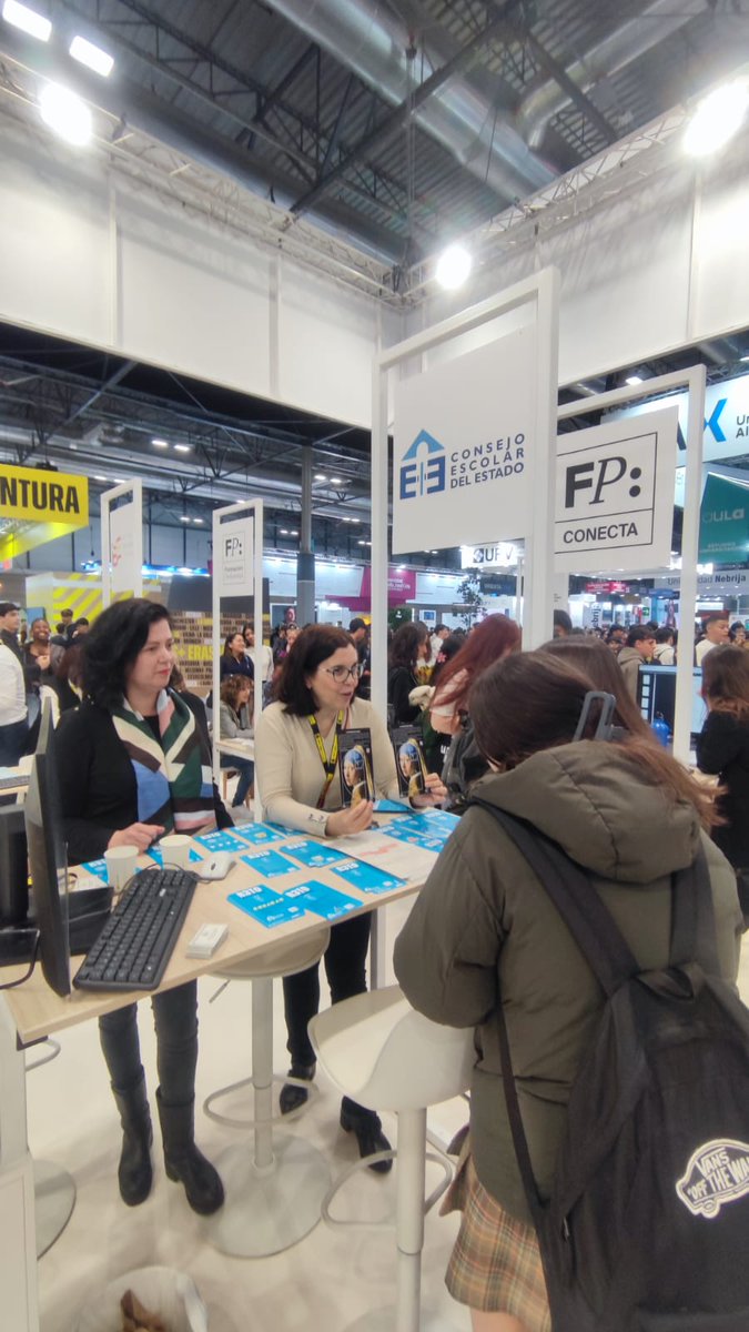 Consejo Escolar del Estado (@consescoestado) on Twitter photo El <a href="/ConsEscoEstado/">Consejo Escolar del Estado</a> está <a href="/FeriaAula/">AULA</a> #Aula2025 promoviendo la comprensión lectora y animando a disfrutar con las matemáticas. ¡¡Visítanos y desafía tu mente con los divertidos retos matemáticos que encontrarás en nuestro estand!!
📅 27, 28 y 29 de marzo
📍 Pabellón 3 <a href="/IFEMA/">IFEMA MADRID</a> El <a href="/ConsEscoEstado/">Consejo Escolar del Estado</a> está <a href="/FeriaAula/">AULA</a> #Aula2025 promoviendo la comprensión lectora y animando a disfrutar con las matemáticas. ¡¡Visítanos y desafía tu mente con los divertidos retos matemáticos que encontrarás en nuestro estand!!
📅 27, 28 y 29 de marzo
📍 Pabellón 3 <a href="/IFEMA/">IFEMA MADRID</a>