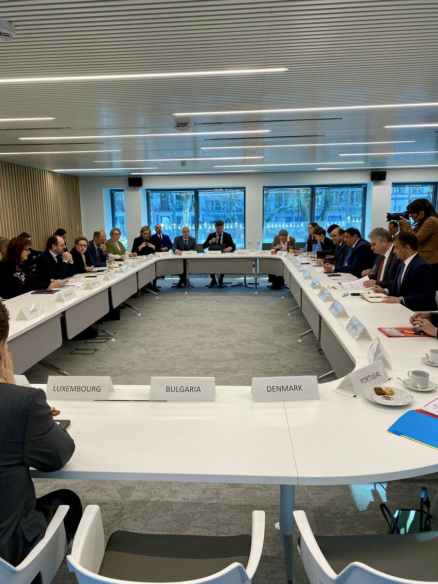 Nawaf Alenezi (@nawafnafe3) on Twitter photo Our thanks to Amb <a href="/AAlonsoMarcos/">Marcos Alonso</a> of <a href="/EspanaenUE/">España en la UE</a> for hosting a productive meeting between the Arab Ambassadorial Committee on Palestine & EU COREPER Ambassadors with Commissioner <a href="/dubravkasuica/">Dubravka Šuica</a> to discuss EU policy on MENA region: “Pact for the Mediterranean” & latest developments Our thanks to Amb <a href="/AAlonsoMarcos/">Marcos Alonso</a> of <a href="/EspanaenUE/">España en la UE</a> for hosting a productive meeting between the Arab Ambassadorial Committee on Palestine & EU COREPER Ambassadors with Commissioner <a href="/dubravkasuica/">Dubravka Šuica</a> to discuss EU policy on MENA region: “Pact for the Mediterranean” & latest developments