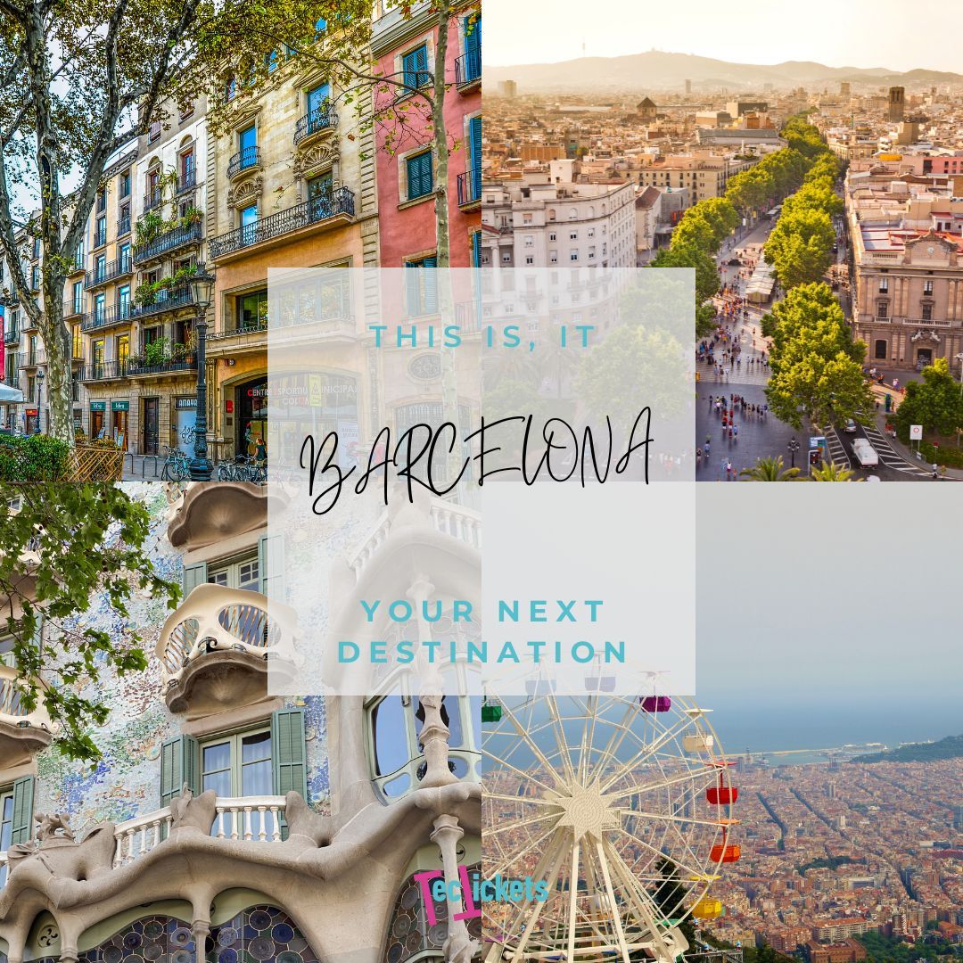 tectickets's tweet image. Enjoy Barcelona’s beautiful weather on a guided bike tour! Explore iconic landmarks, picturesque streets, and scenic views under the sun. 🚴♂️☀️🌆
#OfficialGuidedTours #BarcelonaTours #CatalunyaTours #GaudiTours #ExploreBarcelona #DiscoverCatalunya #IconicLandmarks #HiddenGemsBcn
