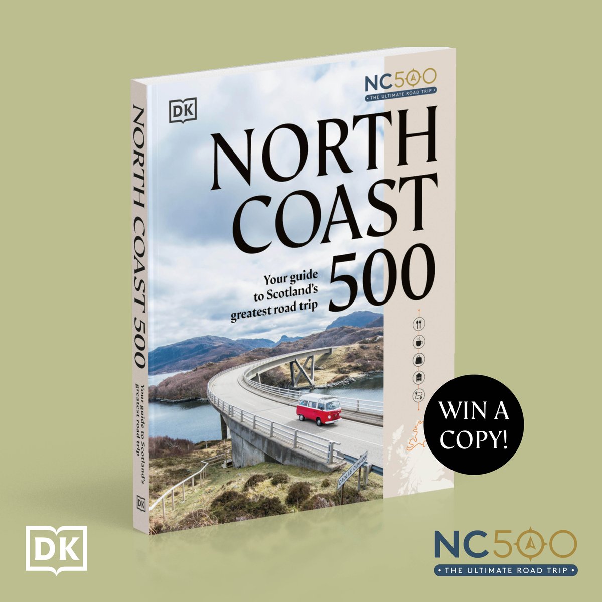 ✨GIVEAWAY TIME✨

Fancy getting your hands on the ultimate guide to Scotland’s most scenic road trip? 🚘 We’re giving 5 lucky winners the chance to win a copy of DK’s brand-new North Coast 500 guide! 📘

For full entry details and T&amp;Cs, visit: 🔗ow.ly/8X4250VpyA3