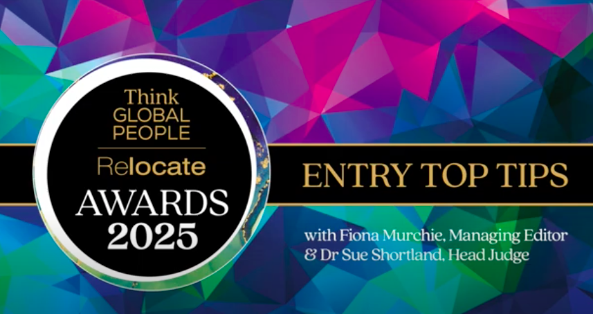 relocatemag's tweet photo. 🎥 Tips for Winning the Relocate Global &amp; Think Global People’s Awards 2025! Want to know how to create an award-winning entry? Watch new video as we share expert tips to help you shine in this year’s awards
🎬 https://t.co/KOimzI99wn
#relocateawards #relocation #globalmobility https://t.co/co78UA2nhL