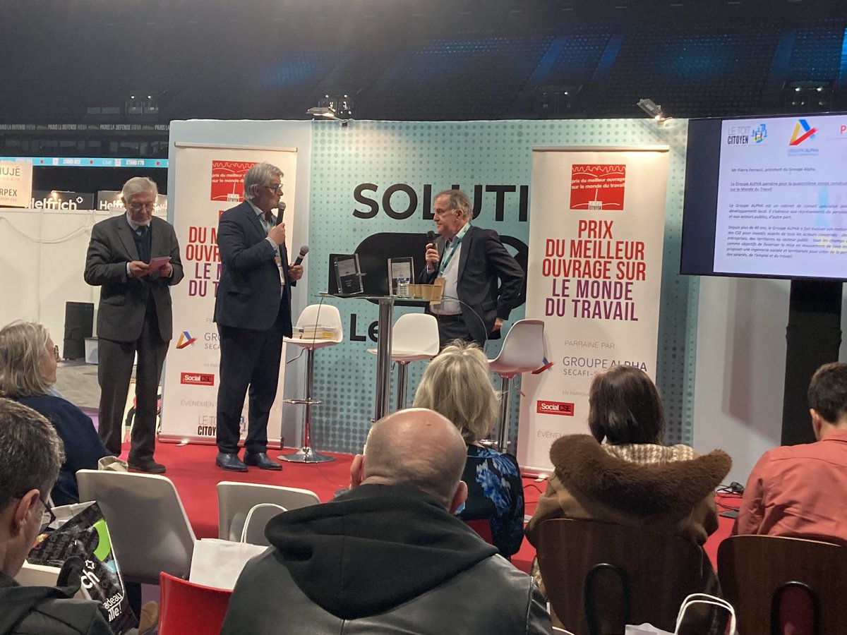 Le Toit Citoyen (@toitcitoyen) on Twitter photo Le Prix du Meilleur Ouvrage sur le Monde du Travail, c’est maintenant !
<a href="/SalonsCE/">SalonsCE&FranceCE</a> Le Prix du Meilleur Ouvrage sur le Monde du Travail, c’est maintenant !
<a href="/SalonsCE/">SalonsCE&FranceCE</a>