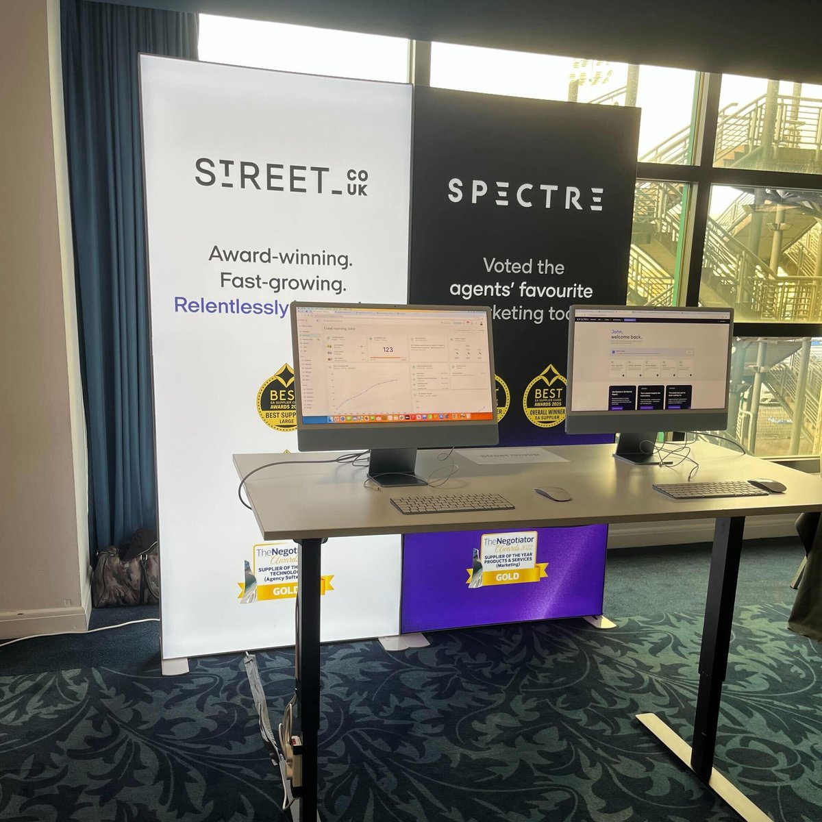 We’re at the Propertymark Scottish National Conference today!

Come and visit our stand to chat all things Spectre with Nathan Johnston 👏

Not at the event today? Don’t miss out… Book in for your demo of Spectre here 👉 hubs.li/Q03dDy7-0