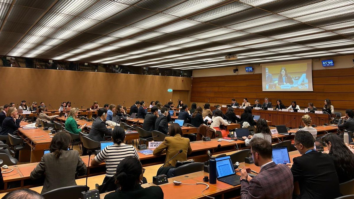 Korea Future (@kfuturexhr) on Twitter photo ๐ข Full room <a href="/UN_HRC/">UN Human Rights Council</a> for our #HRC58 side event on accountability in #DPRK. We presented new data from nkpd.io + our success holding #NorthKorea perpetrators accountable w/experts inc <a href="/UNSR_DPRK/">Elizabeth Salmon</a> <a href="/PriyaG2021/">Priya Gopalan</a> <a href="/J_RapidResponse/">Justice Rapid Response</a> Co-hosted w/ ๐ฐ๐ท๐ฆ๐บ๐จ๐ฆ๐จ๐ท๐ช๐บ๐ฏ๐ต๐ฑ๐บ๐จ๐ญ & <a href="/omctorg/">World Organisation Against Torture (OMCT)</a> ๐ข Full room <a href="/UN_HRC/">UN Human Rights Council</a> for our #HRC58 side event on accountability in #DPRK. We presented new data from nkpd.io + our success holding #NorthKorea perpetrators accountable w/experts inc <a href="/UNSR_DPRK/">Elizabeth Salmon</a> <a href="/PriyaG2021/">Priya Gopalan</a> <a href="/J_RapidResponse/">Justice Rapid Response</a> Co-hosted w/ ๐ฐ๐ท๐ฆ๐บ๐จ๐ฆ๐จ๐ท๐ช๐บ๐ฏ๐ต๐ฑ๐บ๐จ๐ญ & <a href="/omctorg/">World Organisation Against Torture (OMCT)</a>