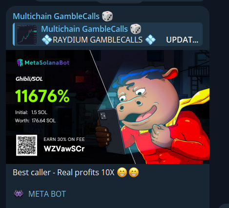RicoCalll's tweet photo. $Ghibli/#SOL
Spot On! $Ghibli ---  🌕117X🌕

As predicted, it became a hot trend, smashing ATH 28M and delivering an insane 117X gain in our channel
https://t.co/xyED1qxyqs

#MemeCoin #SOL #100X #BNB #ETH #LINK #Trading #Trump #BSC #Crypto #memecoin100x #memecoin https://t.co/JweGHk4oiY