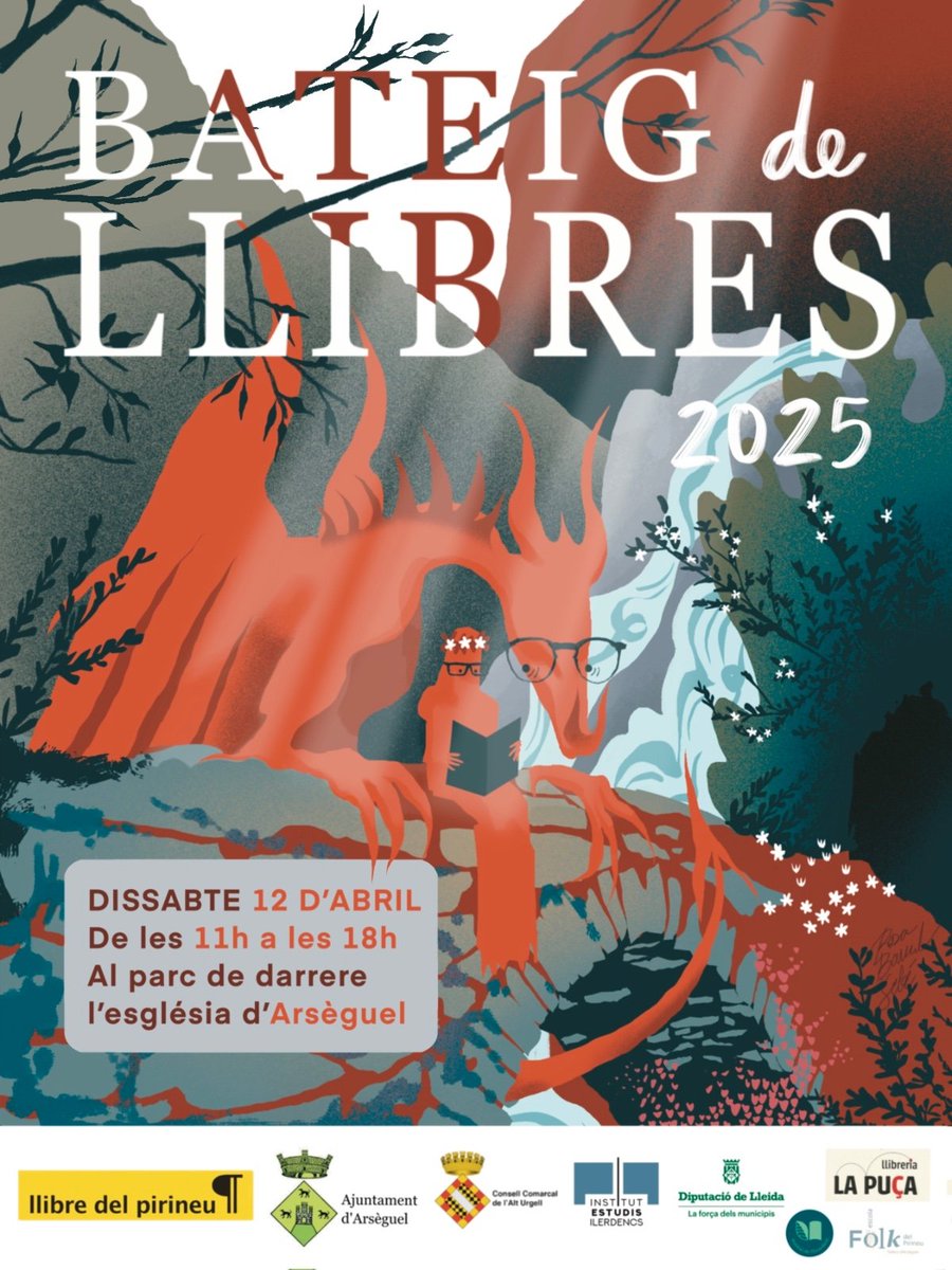 Ens plau presentar-vos la primera jornada literària pirinenca prèvia a Sant Jordi. Serà el dissabte 12 d'abril a Arsèguel. Us hi esperem!