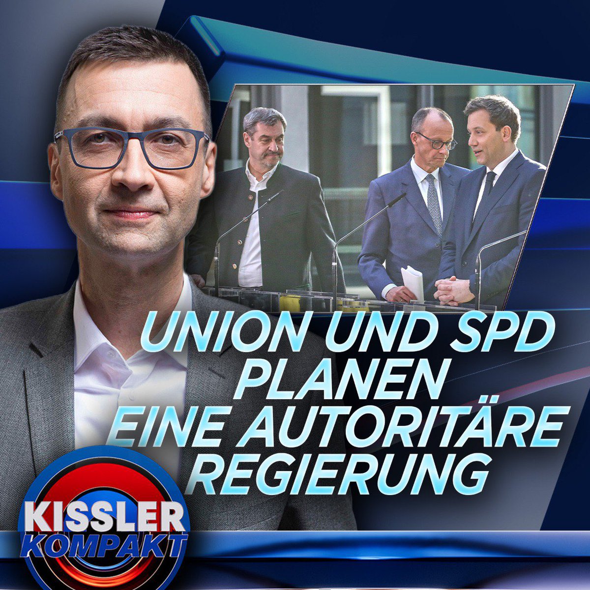 kripp_m's tweet photo. #CDUCSU, #SPD: Koalition der Unfreiheit?

🔎 Thema heute: Die geplante Koalition aus CDU, CSU und SPD spricht von #Freiheit – doch ihre Maßnahmen deuten in eine ganz andere Richtung. Droht #Deutschland ein autoritärer Umbau unter dem Deckmantel der #Demokratie?

https://t.co/lXGhBXO359