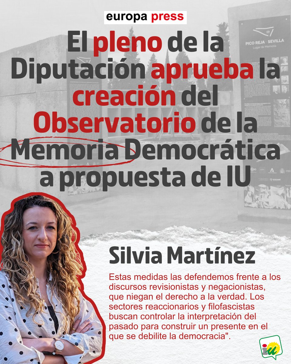 🔻Para ser demócrata hay que ser antifascista. No hay otra.

En esa estamos 👇🏻👇🏻👇🏻

📰europapress.es/andalucia/sevi…