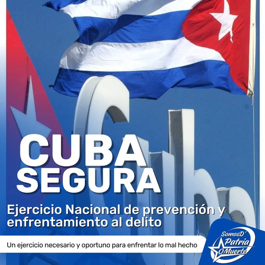 Durante el chequeo que se realiza diario al Ejercicio de Prevención y Enfrentamiento al delito,  las máximas autoridades de la provincia insisten en que los resultados pueden ser superiores en el municipio de #CiegodeAvila #DGEMCiegodeAvila #Ciego26 #CubaSegura
<a href="/milyabad1982/">Misleydi Abad Modey</a>