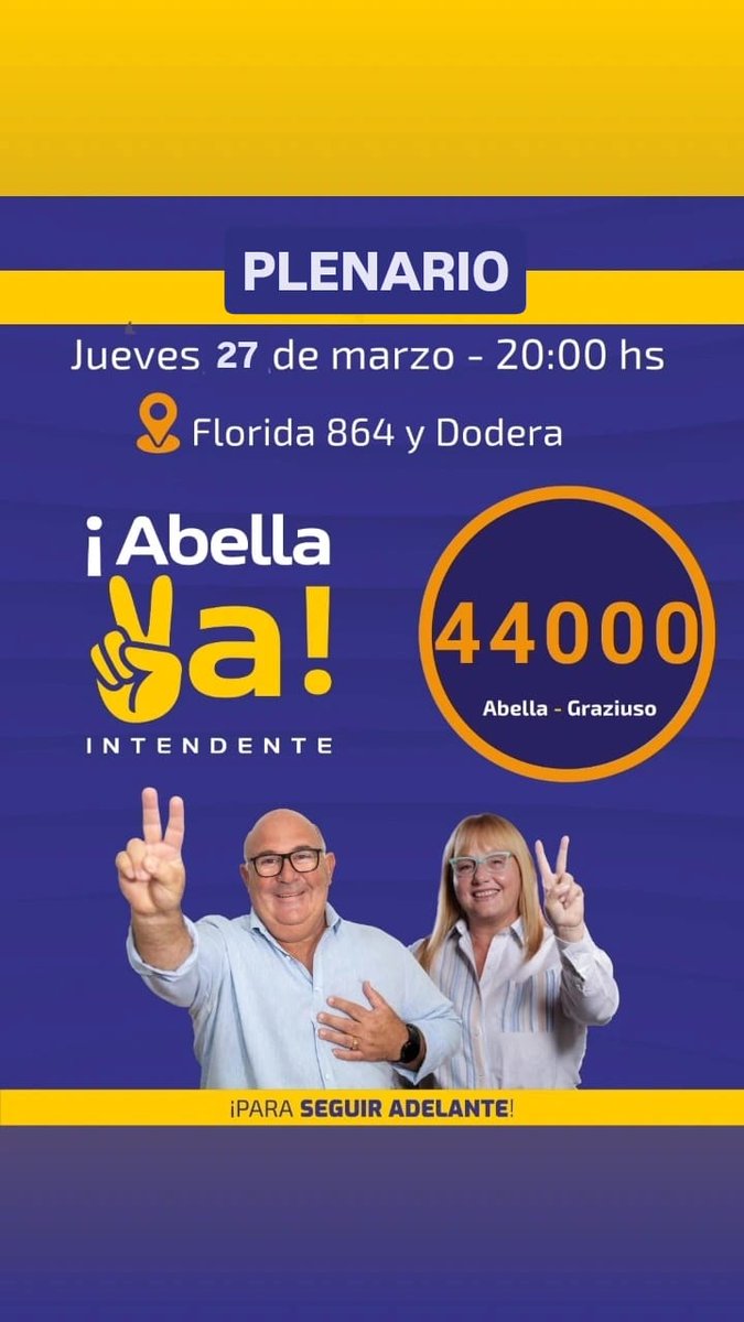 ADRIANA GRAZIUSO LISTA 44 MIL (@adrianagraziuso) on Twitter photo 