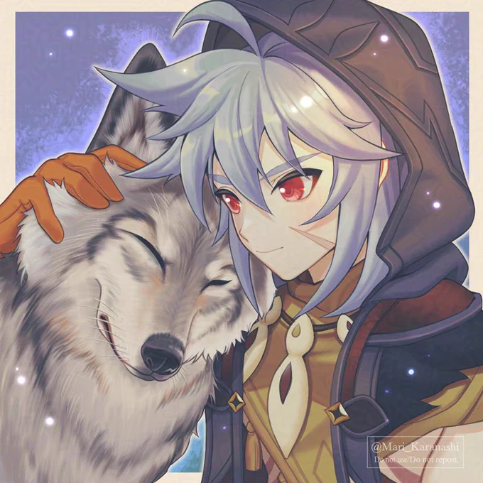 #上手いとか下手とかそういうのは関係なく自分が気に入っている絵仲間や相棒と幸せそうにしてる絵を描くのが好き 