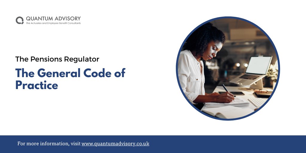 Quantum Advisory (@quantumadvisory) on Twitter photo It’s been one year since <a href="/TPRgovuk/">ThePensionsRegulator</a>’s General Code of Practice came into effect.
The move saw 10 codes of practice consolidated into a single Code: quantumadvisory.co.uk/quantum-press/… It’s been one year since <a href="/TPRgovuk/">ThePensionsRegulator</a>’s General Code of Practice came into effect.
The move saw 10 codes of practice consolidated into a single Code: quantumadvisory.co.uk/quantum-press/…