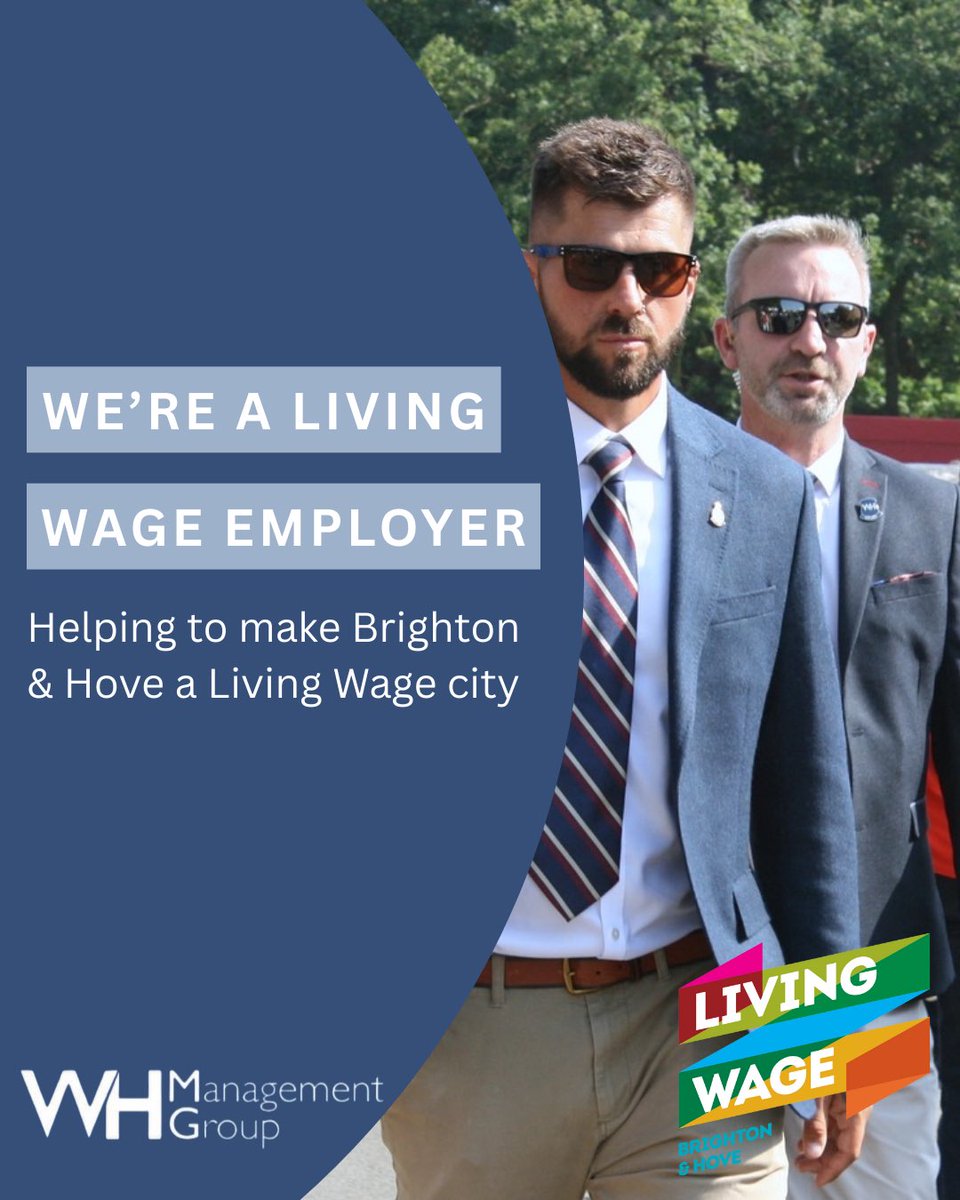 WHMGSecurity's tweet photo. We’re proud to be one of nearly 1,000 employers helping to make Brighton &amp; Hove a great place to work and do business.

@BHLivingWage @brightonchamber #brightonlivingwage #livingwage #whmg #whsecurity #eastsussexbusiness #eastsussexsecurity #whmanagementgroup https://t.co/Wapr9WcLD7