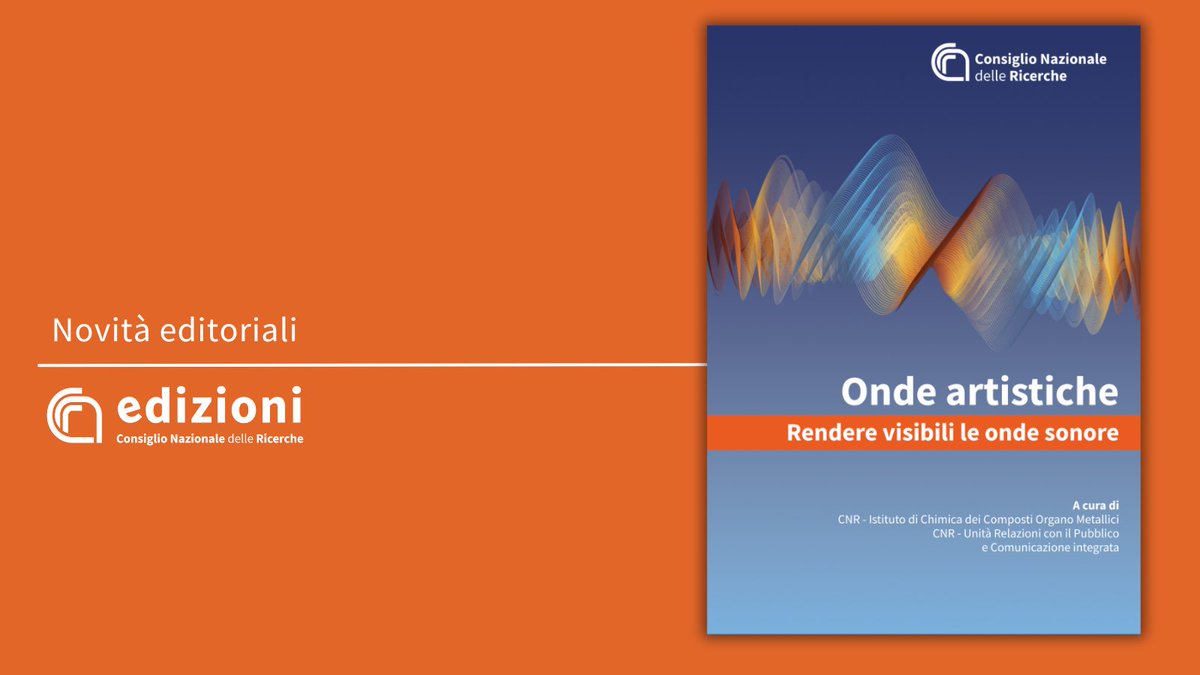 CNR Consiglio Nazionale delle Ricerche (@cnrsocial_) on Twitter photo 🆕Novità editoriali #CNRedizioni
'Onde artistiche. Rendere visibili le onde sonore' 2025
A cura di <a href="/CNRICCOM_Social/">CNR-ICCOM</a> e Unità relazioni con il pubblico e comunicazione integrata del #Cnr
Scarica il Pdf su👇
cnr.it/it/new_editori…
#didattica #fisica #arte
<a href="/MC_Carro/">MariaChiara Carrozza</a> 🆕Novità editoriali #CNRedizioni
'Onde artistiche. Rendere visibili le onde sonore' 2025
A cura di <a href="/CNRICCOM_Social/">CNR-ICCOM</a> e Unità relazioni con il pubblico e comunicazione integrata del #Cnr
Scarica il Pdf su👇
cnr.it/it/new_editori…
#didattica #fisica #arte
<a href="/MC_Carro/">MariaChiara Carrozza</a>