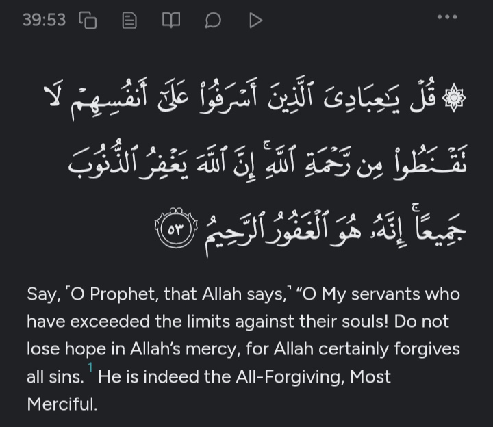 deenarmani_'s tweet photo. Surah Az-Zumar, verse 53. https://t.co/LZGUrnGEvo