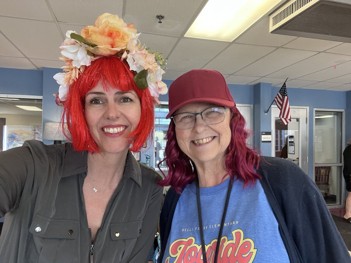 Wiggin out with some color today! <a href="/bellsferryelem/">Bells Ferry</a> #cobbartrocks