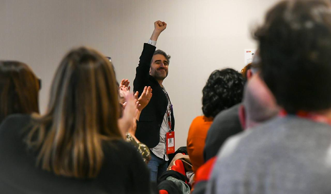 En Carles Manzanares assumeix la secretaria general de la FSC de CCOO de Catalunya amb un equip fort i renovat. Sort i encerts!