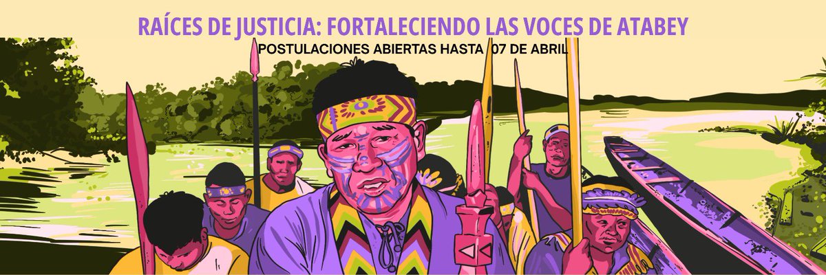 ¿Formas parte de una organización de base juvenil en América Latina o el Caribe que trabaja en la intersección de la justicia climática y los derechos sobre la tierra? 

La convocatoria Raíces de Justicia: Fortaleciendo las Voces de Atabey está abierta. 

landrightsnow.org/es/derechos-a-…