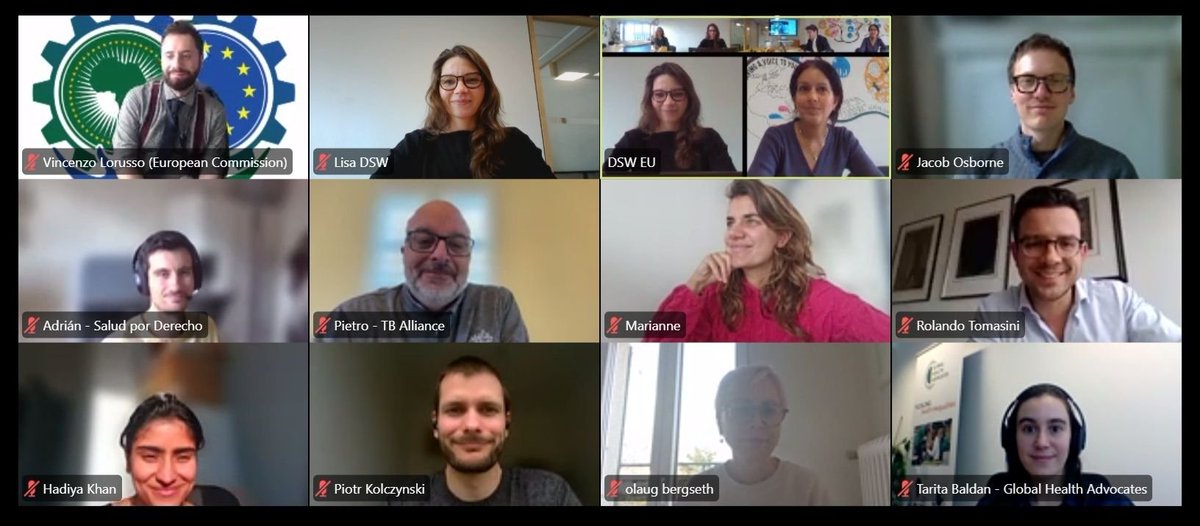 Great exchange yesterday with #GlobalHealth R&amp;I advocacy partners and <a href="/VincenLorusso/">Vincenzo Lorusso</a> from <a href="/EUScienceInnov/">EU Science & Innovation 🇪🇺</a> to discuss Africa-EU cooperation on health R&amp;I in #HorizonEU, which will hopefully continue under its successor #FP10, with an ambitious successor to Global Health <a href="/EDCTP3/">Global Health EDCTP3</a>