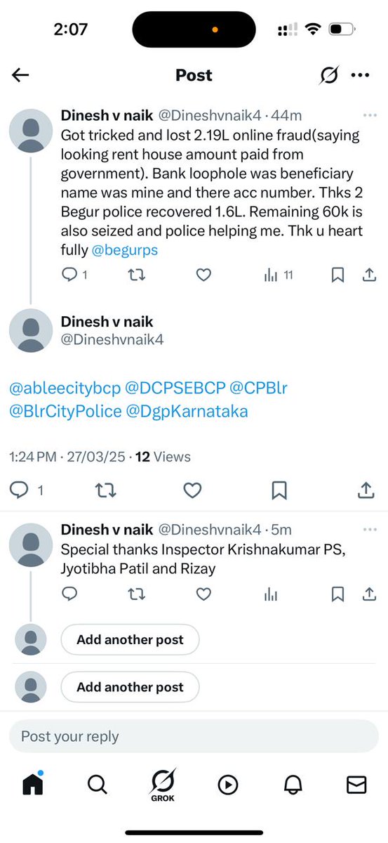 Beguru PS, ಬೇಗೂರು ಪೊಲೀಸ್ ಠಾಣೆ (@begurps) on Twitter photo 