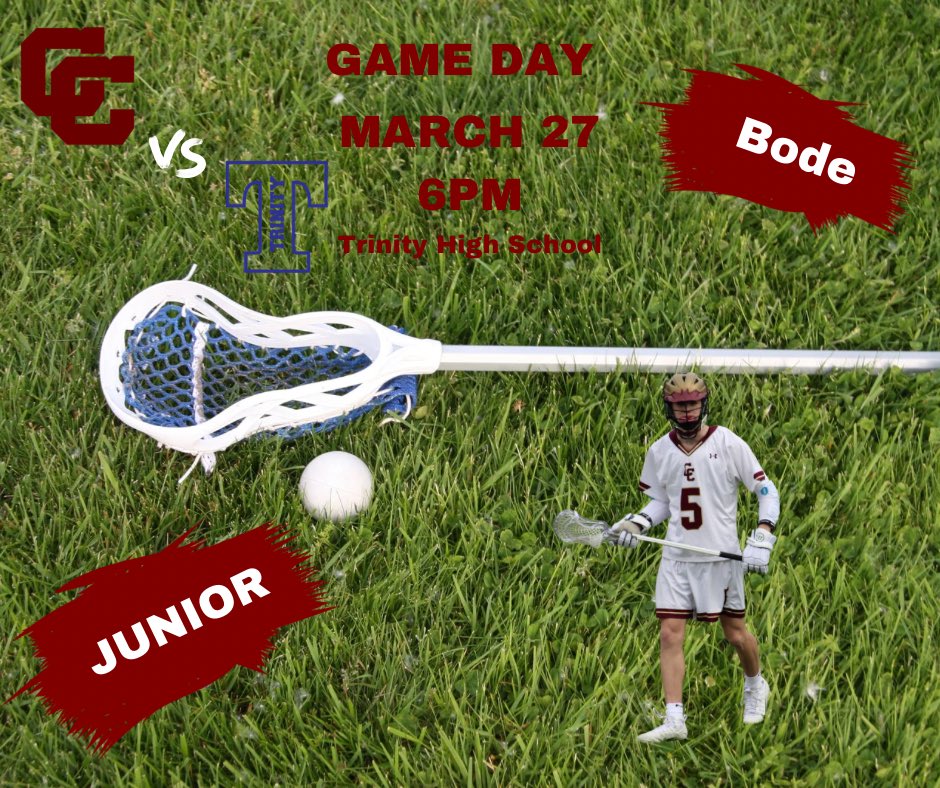 3/27 GAMEDAY WCC at Trinity (PA) - faceoff 6:00pm.