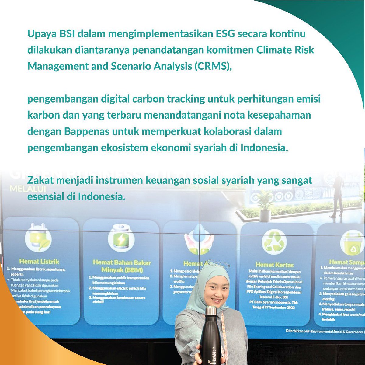 wah keren #ZakatBSIUntukIndonesia terus meningkat tiap tahunnya, bermanfaat sekali untuk indonesia. mantaap