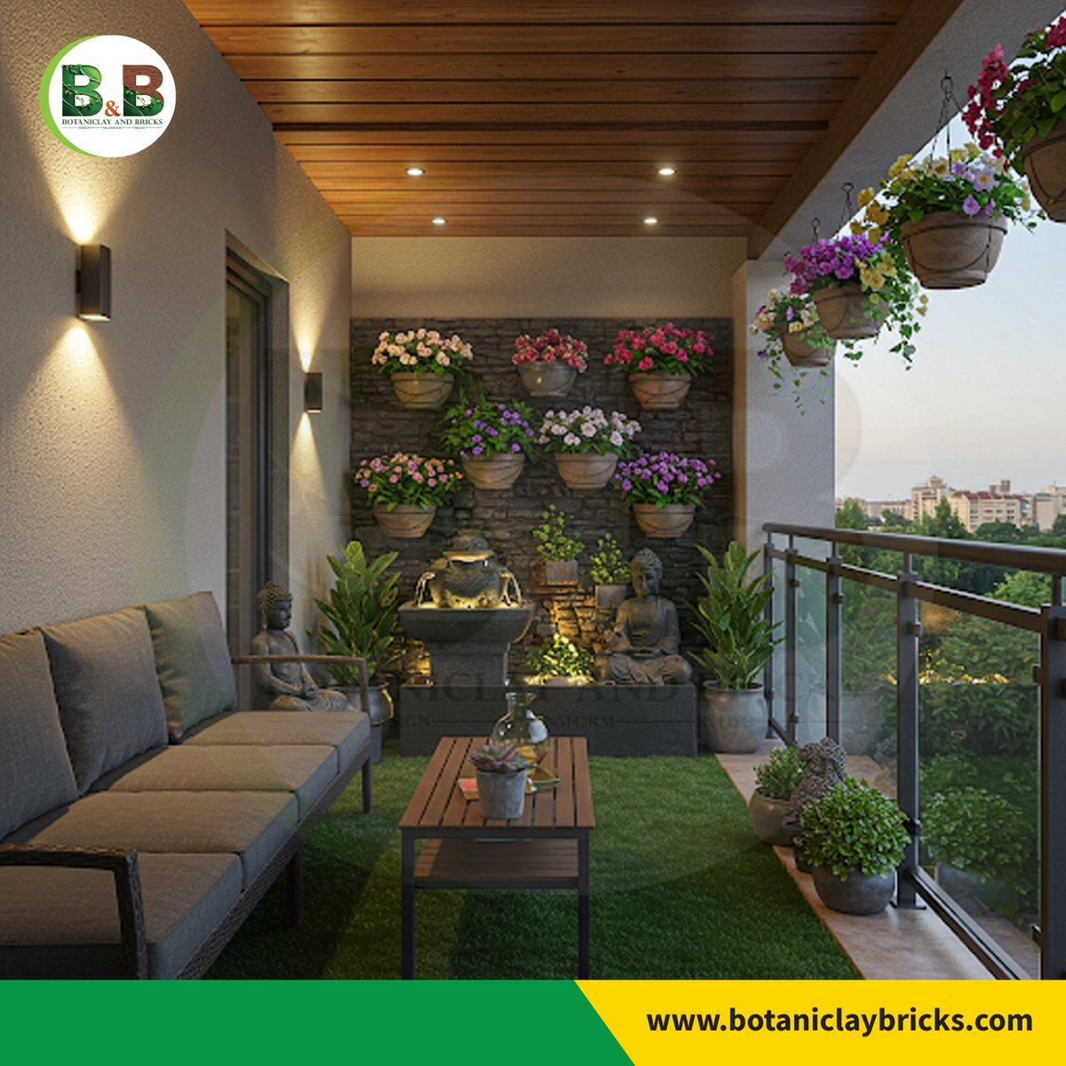 botaniclay56425's tweet image. Our Unique Balcony Makeover Idea!
Transform your balcony with our unique idea—cozy decor, lush greenery, and stylish accents—and elevate your outdoor space effortlessly!
Call Us 
#BalconyMakeover #outdoorspaces #homedecor
#balconyinspo #smallspacedecor #bigimpact
#BalconyGoals
