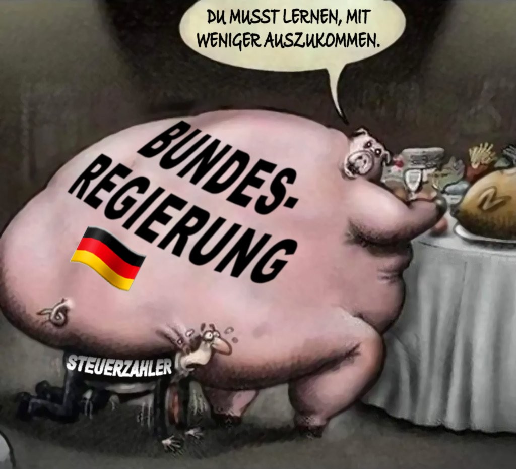 Lieber lasst Ihr Euch auspressen, anstatt sie aus den Ämtern zu jagen! 🇩🇪✊🏼🐑🐑🐑