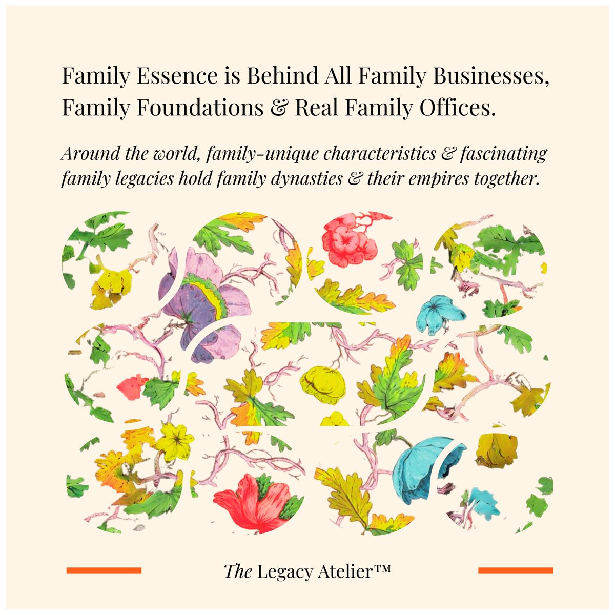 Family legacies hold dynasties and their empires together globally. Or break them (!), when family members stop looking after their #FamilyLegacy. 

Family fragmentation, the evaporation of both wealth &amp; the family legacy will follow suit.

#Legacy #FamilyBusiness #FamilyOffice