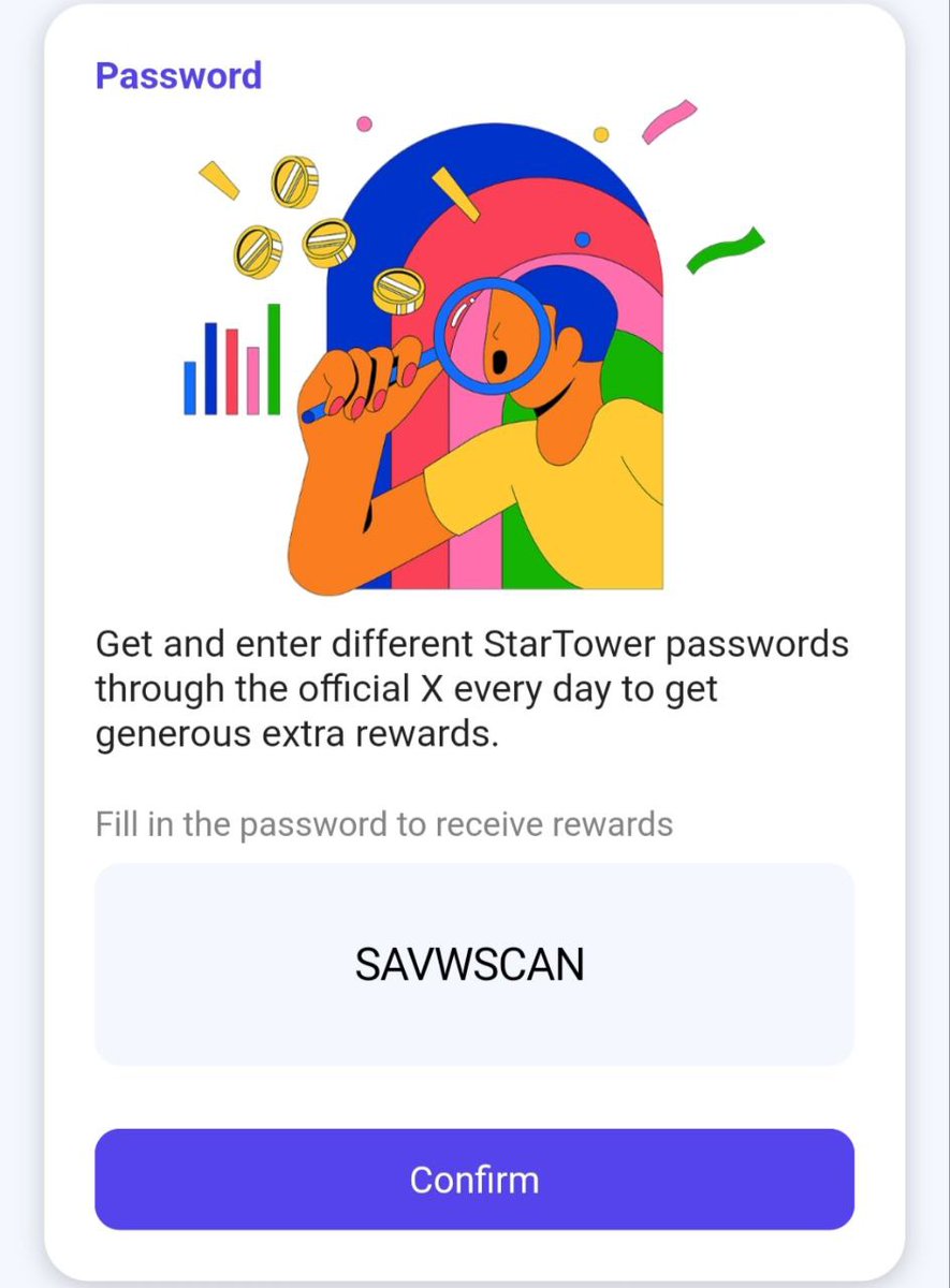 sscryptofamily's tweet photo. StarTowerChain
Password= SAVWSCAN

Joining link 🔗👇 
https://t.co/u5YiZYtFJa https://t.co/7YtOXEnT98