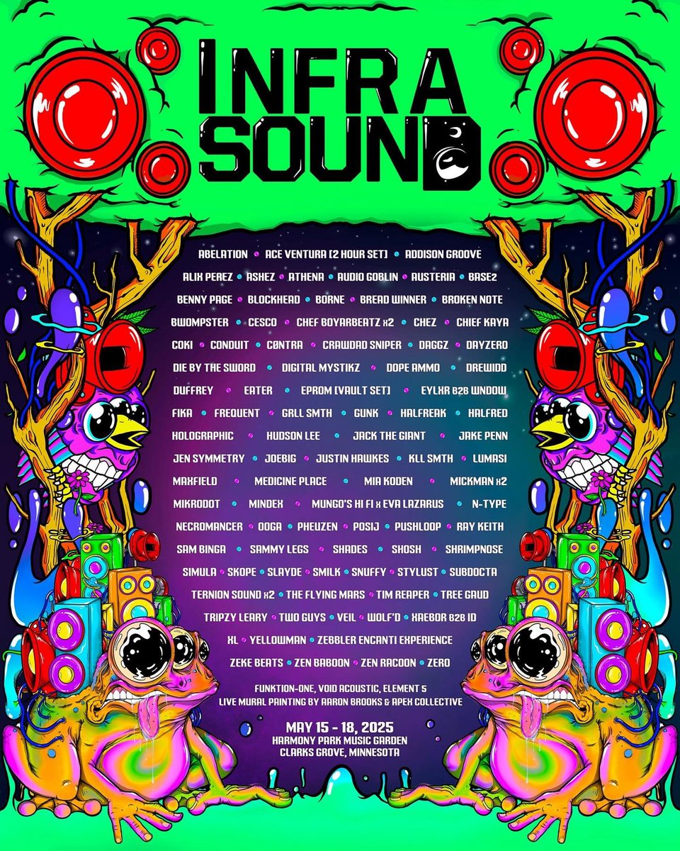 Die By The Sword (@dbtsbass) on Twitter photo STILL BEAMING FROM THE ANNOUNCEMENT YESTERDAY.
IT'S AN HONOR TO BE HEADED BACK TO <a href="/INFRASOUNDFEST/">Infrasound Festival</a> THIS YEAR.
SO MANY FRIENDS AND INSPIRATIONS ON THE LINEUP.
SEE YOU SOON FAM! 🖤🖤🖤 STILL BEAMING FROM THE ANNOUNCEMENT YESTERDAY.
IT'S AN HONOR TO BE HEADED BACK TO <a href="/INFRASOUNDFEST/">Infrasound Festival</a> THIS YEAR.
SO MANY FRIENDS AND INSPIRATIONS ON THE LINEUP.
SEE YOU SOON FAM! 🖤🖤🖤
